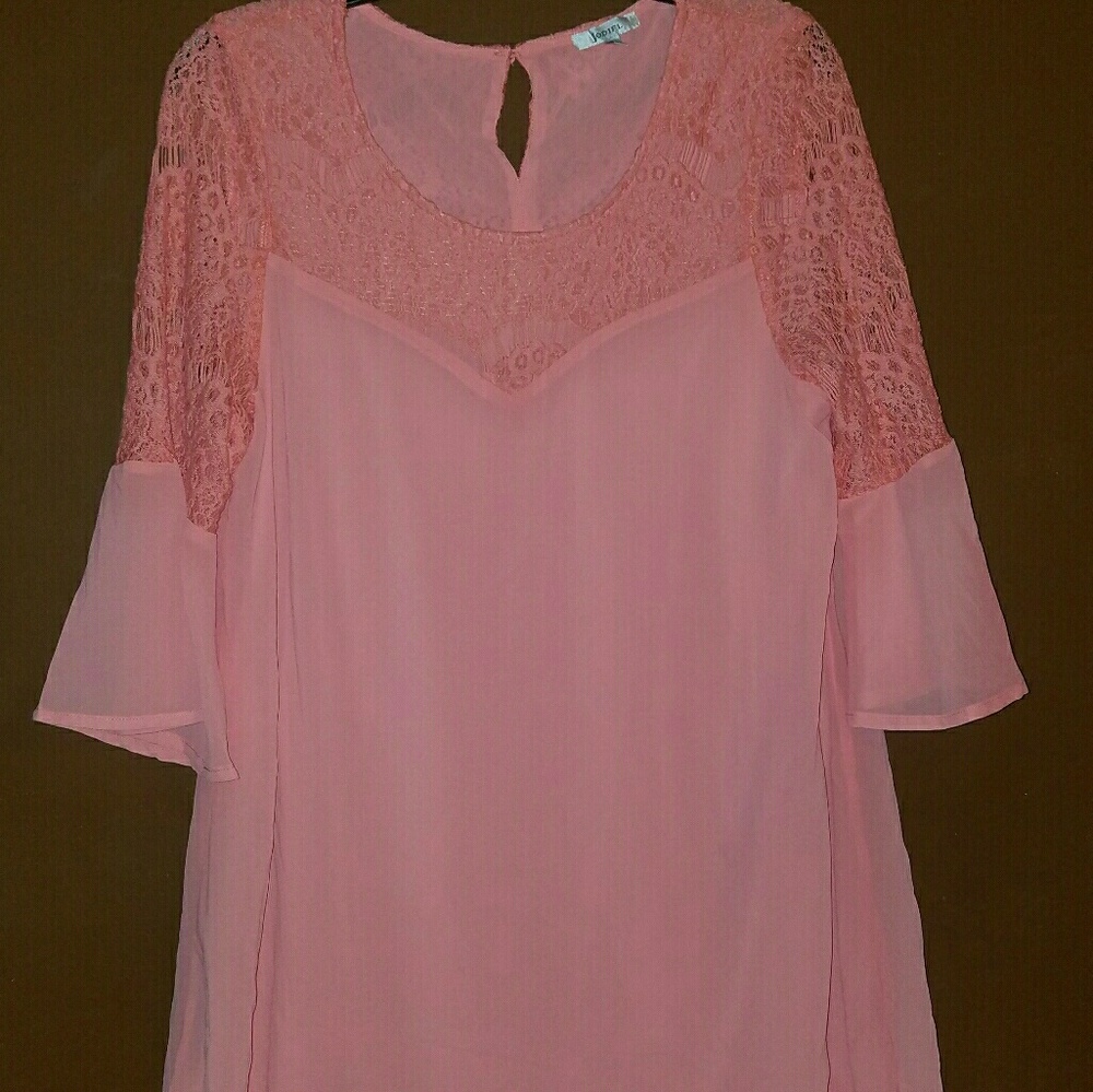 Jodifl peach Boutique Dress size L